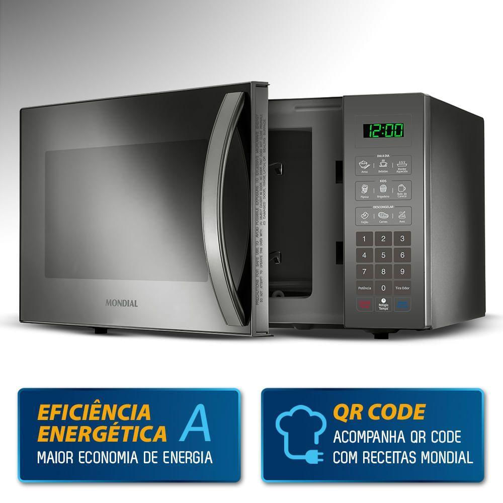 Micro-ondas 34l Mondial Mo-02-34-e 127v/60hz . 110