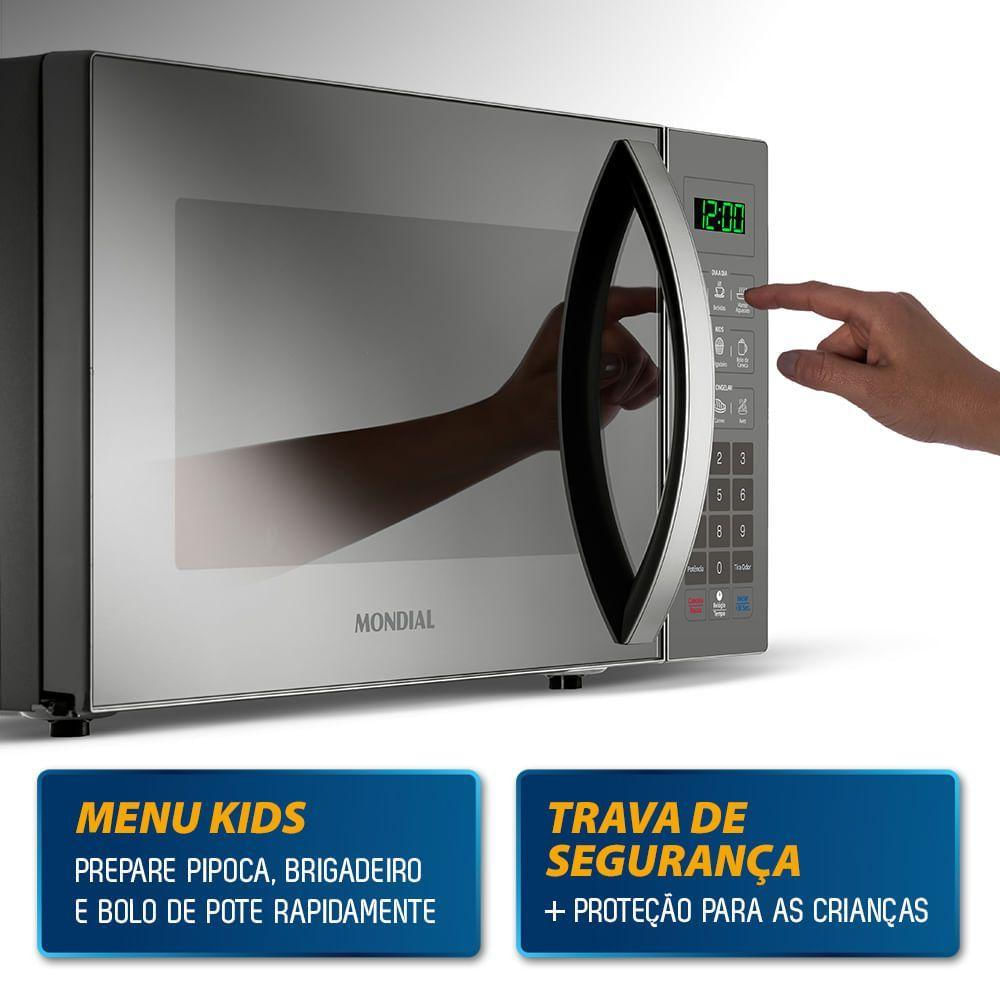 Micro-ondas 34l Mondial Mo-02-34-e 127v/60hz . 110