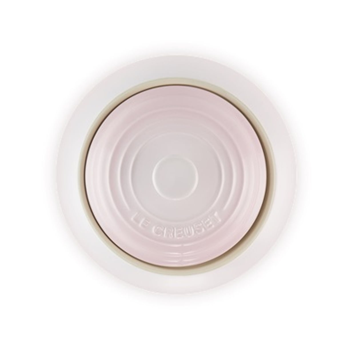 POTE LE CREUSET PARA BISCOITO 2,4L EM CERÂMICA SHELL PINK 60823027770005