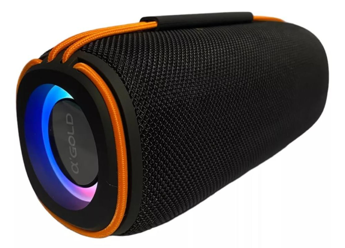 Caixa De Som Portátil Bluetooth RGB Resistente a Água Pontente 30W