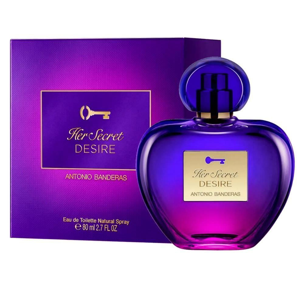 Perfume Antonio Banderas Her Secret Desire - Eau De Toilette - 80 Ml Volume Da Unidade 80 Ml