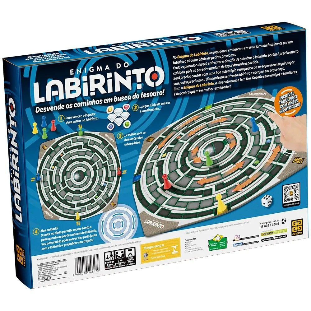 Jogo Enigma do Labirinto - Grow