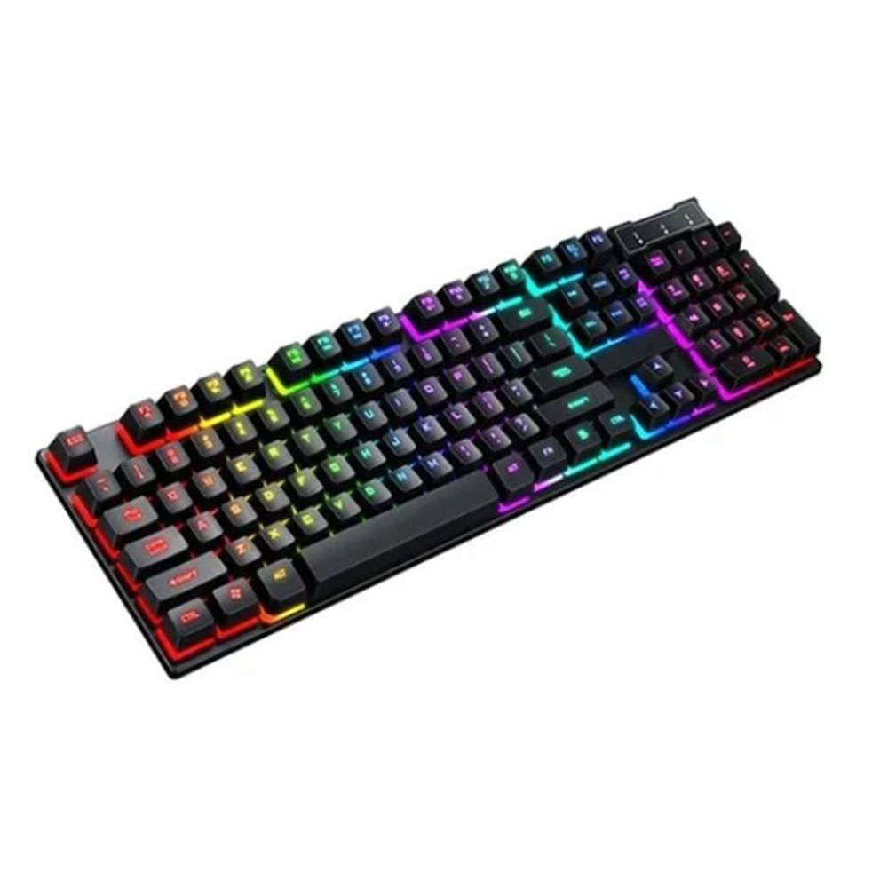 Teclado Gamer Com Teclas Altas E Macias Para Pc