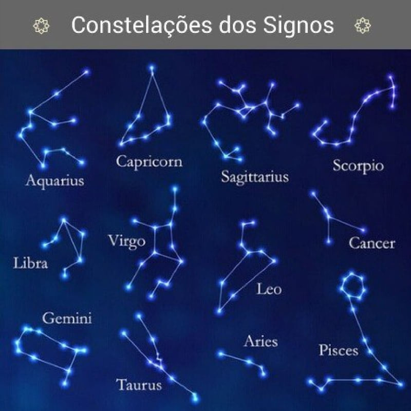 Colar De Signo Constelação De Leão banhado ouro semijoia