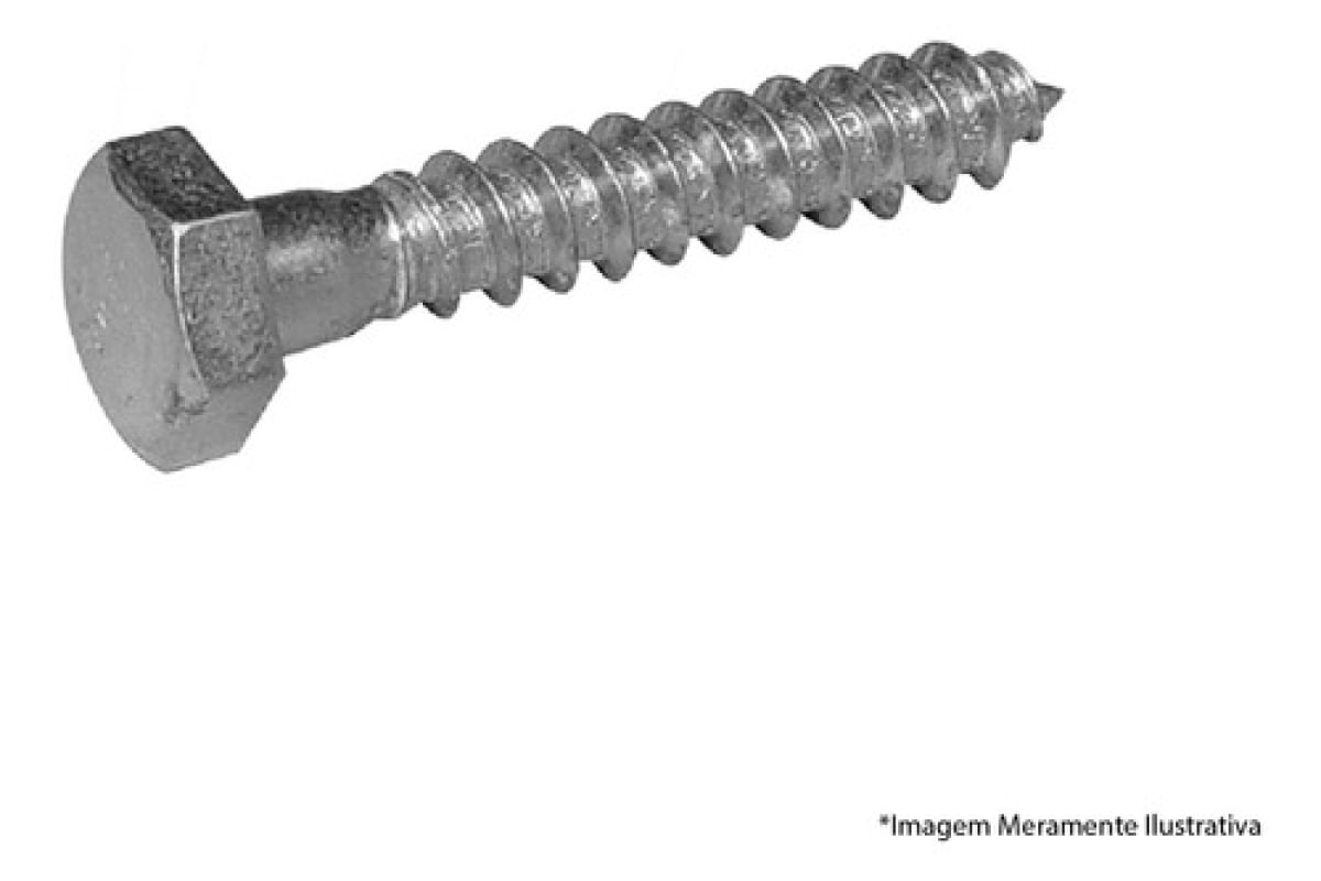 Parafuso Sext Rosca Soberba D 5/16 X80 c/100pçs