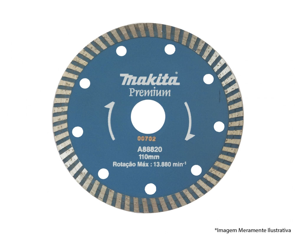 Disco Diam Makita Turbo Refrig A88820 Blister