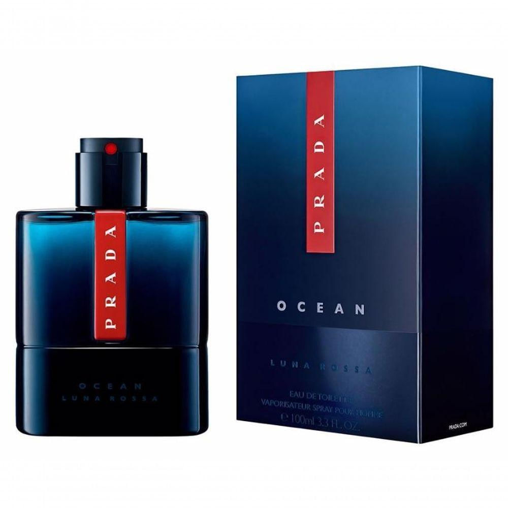 Perfume Prada Luna Rossa Ocean - Eau De Toilette - Masculino Volume Da Unidade 150 Ml