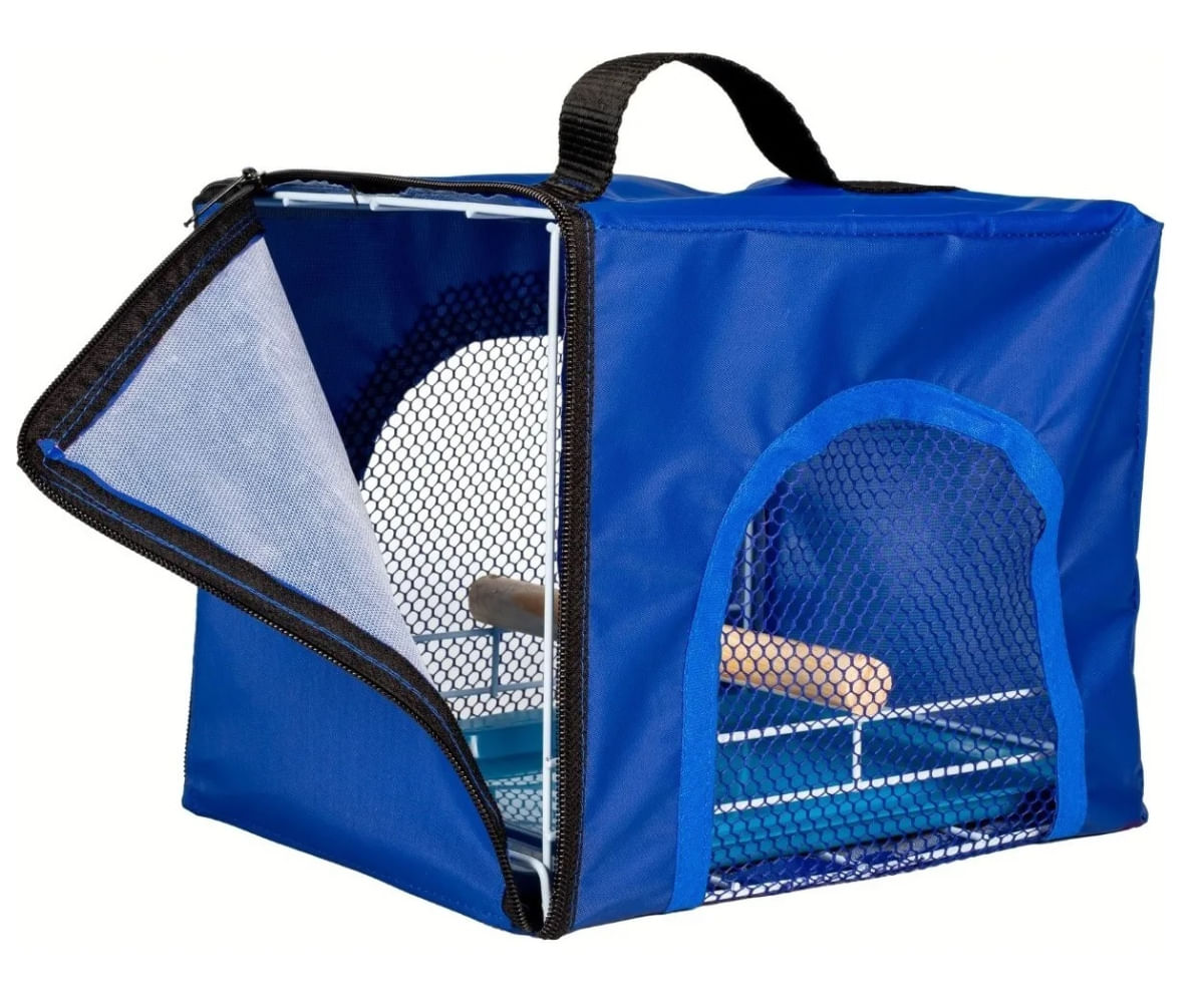 Bolsa Transporte para Pequenas Aves Calopsita Azul