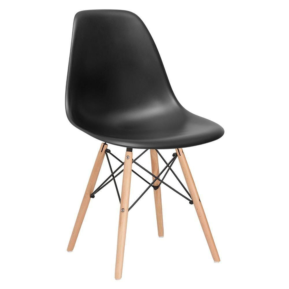 Cadeira Charles Eames Eiffel Dsw Clara Preto