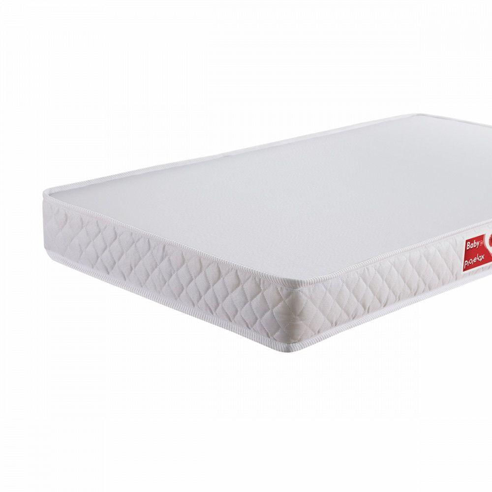 Colchão De Berço Baby D18 90x40x08cm Prorelax Branco