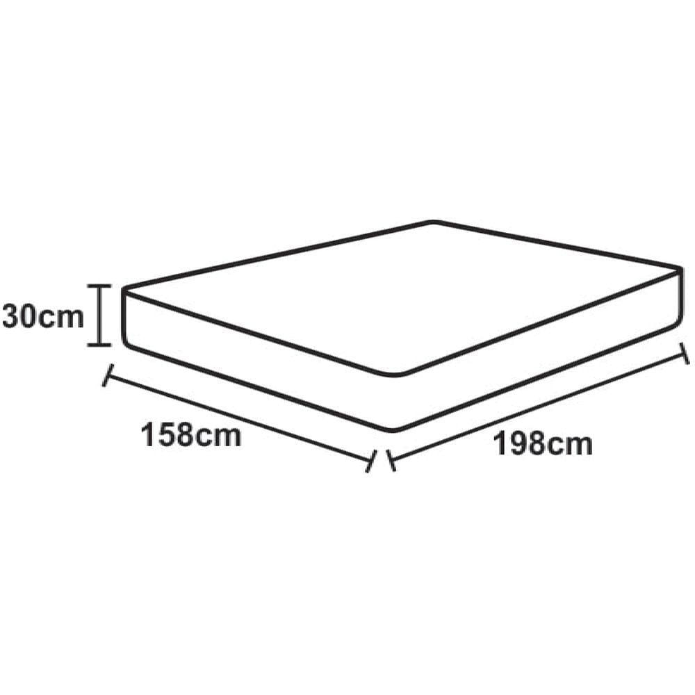 Lençol Unique Avulso De Baixo Queen Com Elástico Micro Percal 400 Fios - Branco