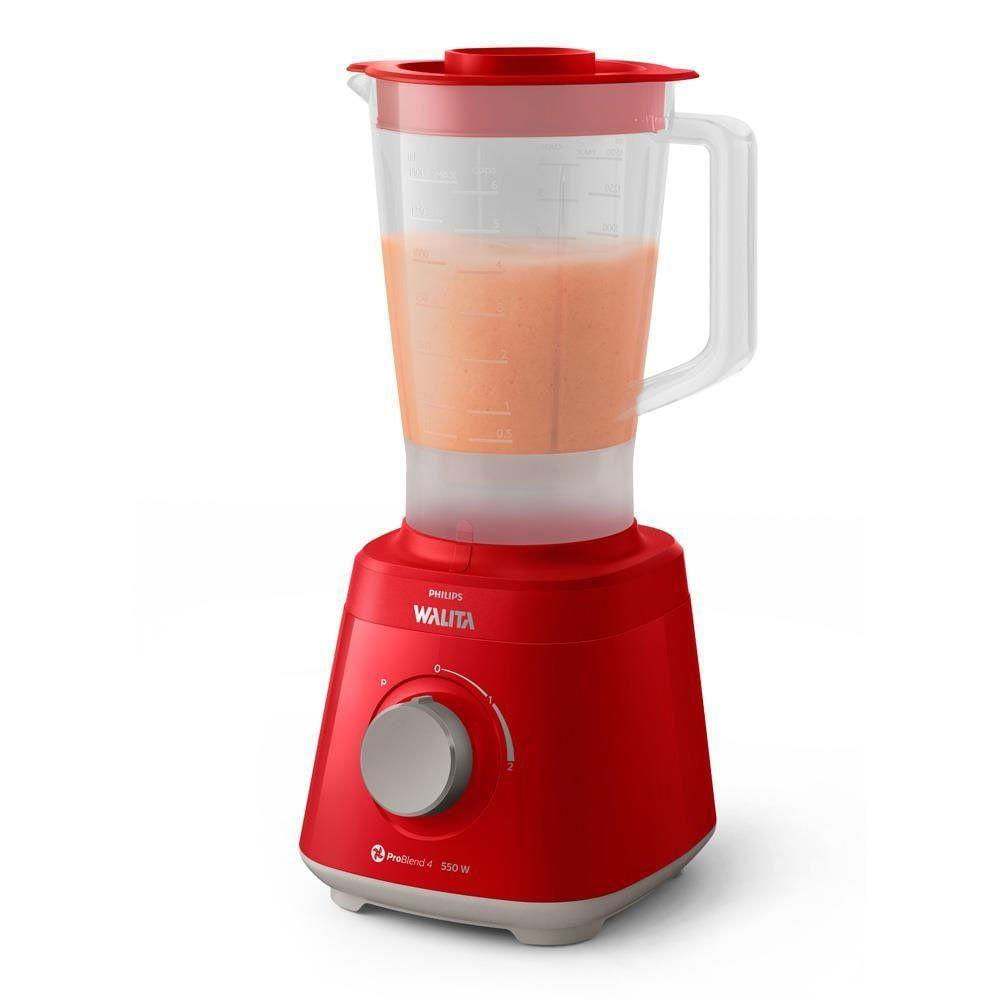 Liquidificador 2L Philips Walita Ri2110/40 Vermelho 110v 110V
