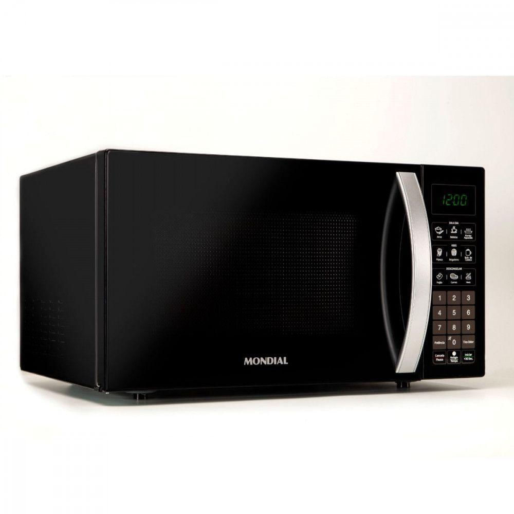 Micro-ondas Mondial 34 Litros 1400W Preto 220V