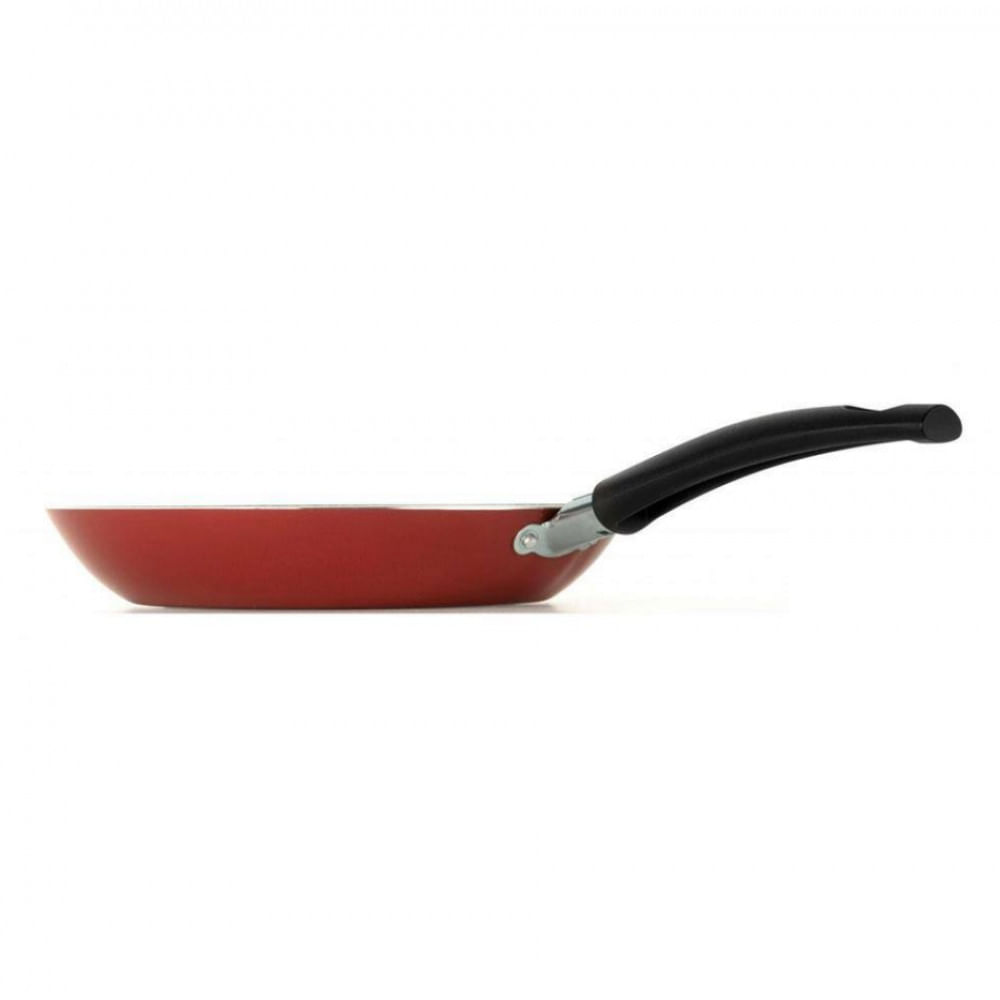 Frigideira Multiflon Páprika Antiaderente Ultra 7 - 24 cm Vermelho