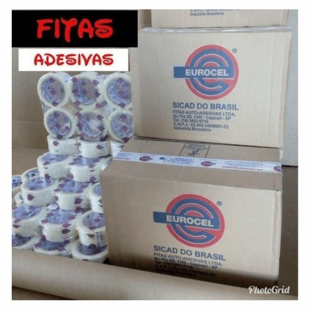 Fita Crepe 48mm X 50mt - Caixa Com 16 Unidades