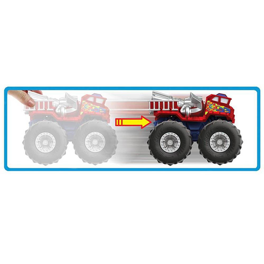 Hot Wheels Monster Trucks Twisted Tredz Alarm - Mattel