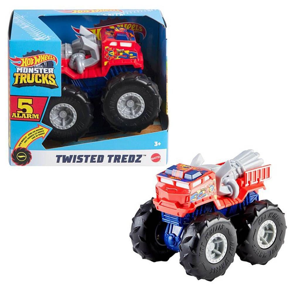 Hot Wheels Monster Trucks Twisted Tredz Alarm - Mattel