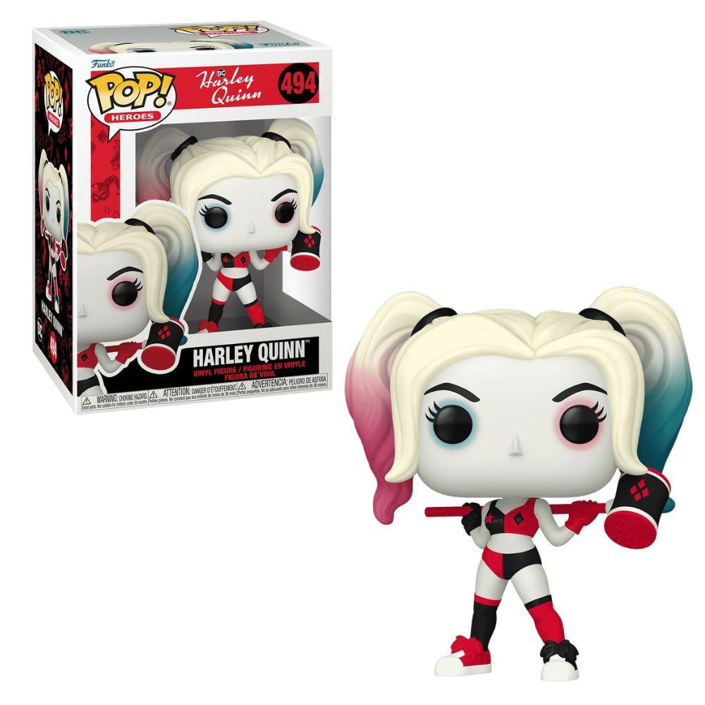 Boneco Funko POP! DC Comics Harley Quinn With Pigtails