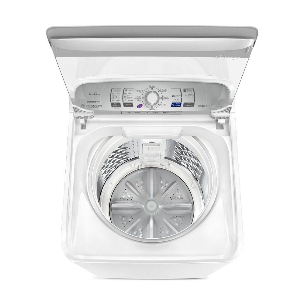 Máquina de Lavar Panasonic Função Vanish 12kg Branco - NA-F120B1W 110V