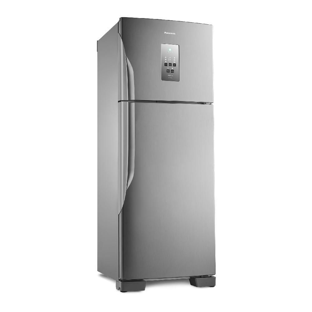 Geladeira Panasonic Frost Free 483L A+++ Aço Escovado - NR-BT55PV2X 110V