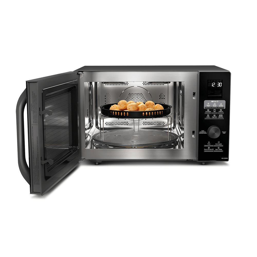 Forno Microondas 4 Em 1 Panasonic 30L Preto - NN-CD89NBRU 127V