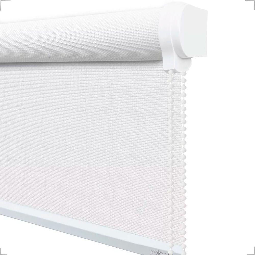 Persiana Rolo Screen 3% Branco - 2,90m X 1,70m