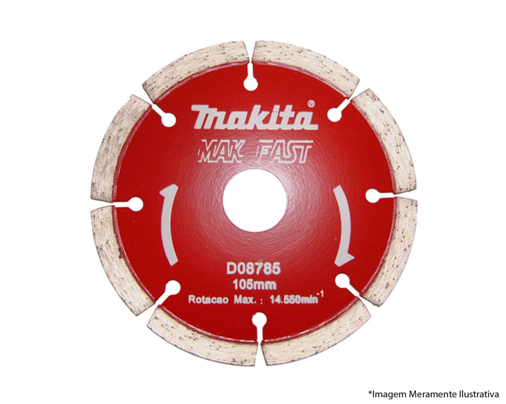 Disco Diamantado Makita Makfast 8785 Concreto