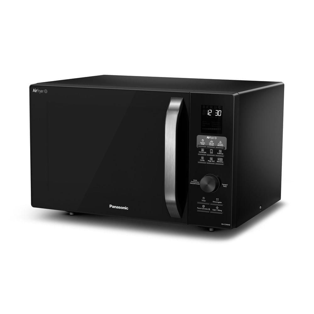 Forno Microondas 4 Em 1 Panasonic 30L Preto - NN-CD89NBRU 220V