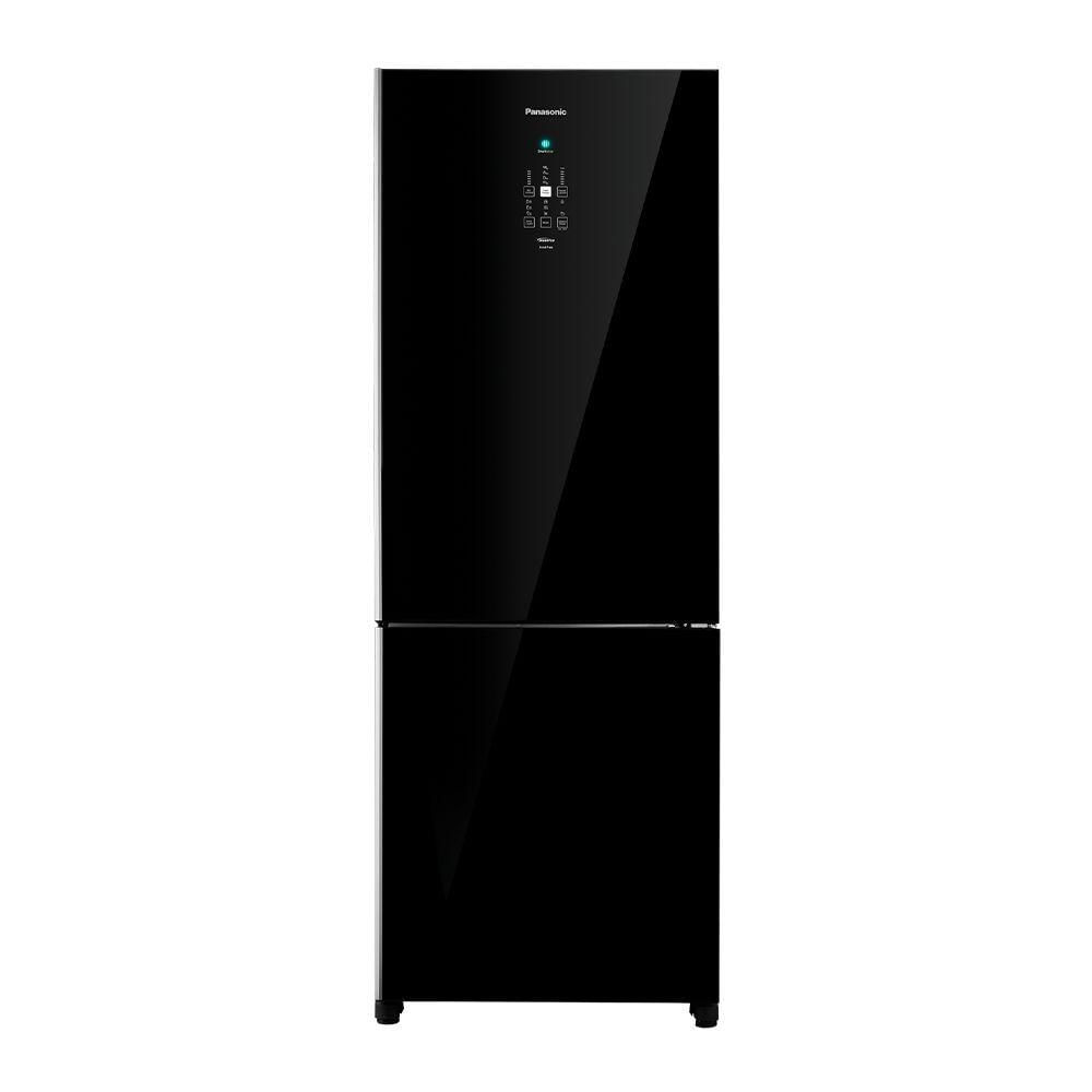 Geladeira Panasonic Frost Free 480L A+++ Black Glass - NR-BB71GVFB 110V