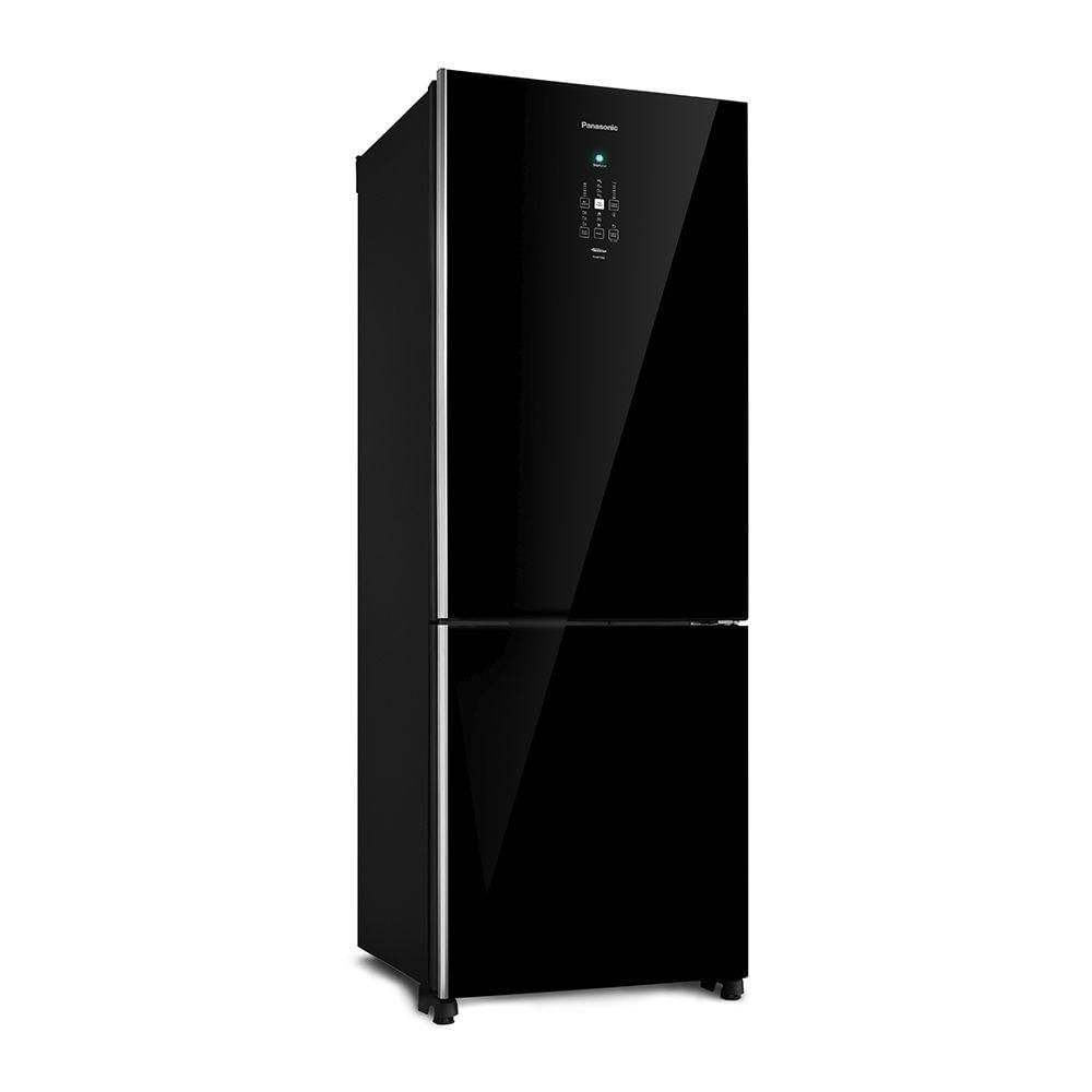 Geladeira Panasonic Frost Free 480L A+++ Black Glass - NR-BB71GVFB 110V