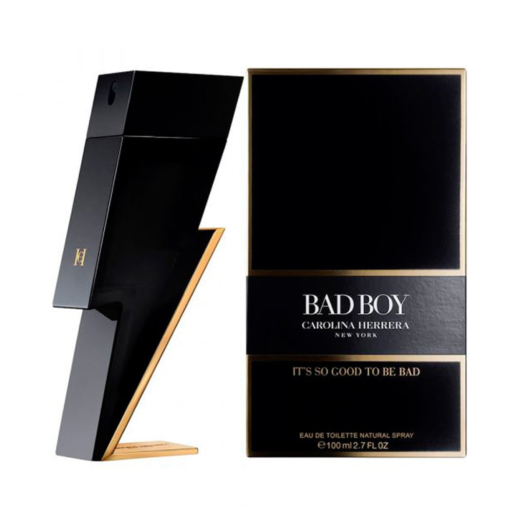 Perfume Bad Boy Carolina Herrera Eau de Toilette - Perfume Masculino 100ml