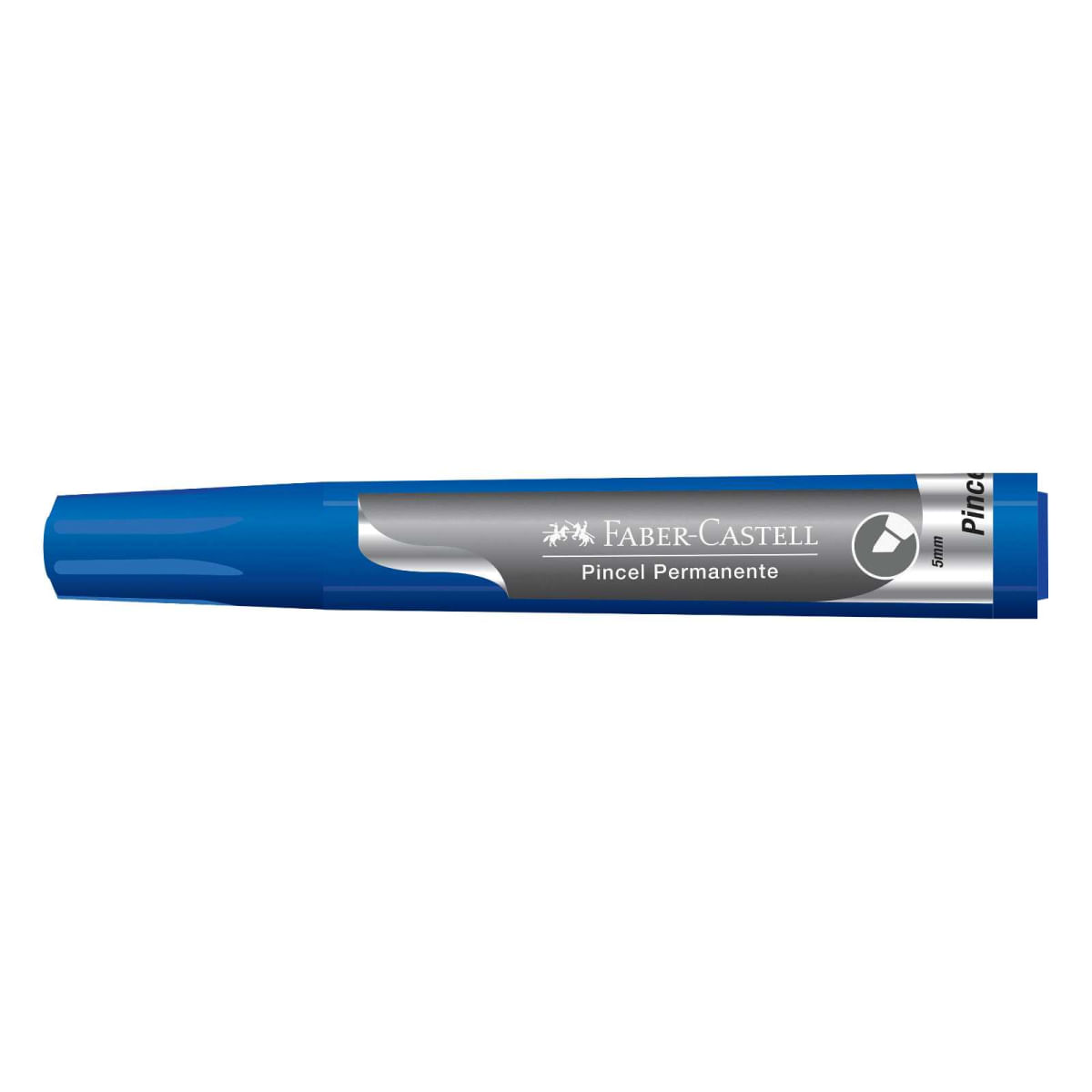 MARCADOR PERMANENTE AZUL FABER CASTELL