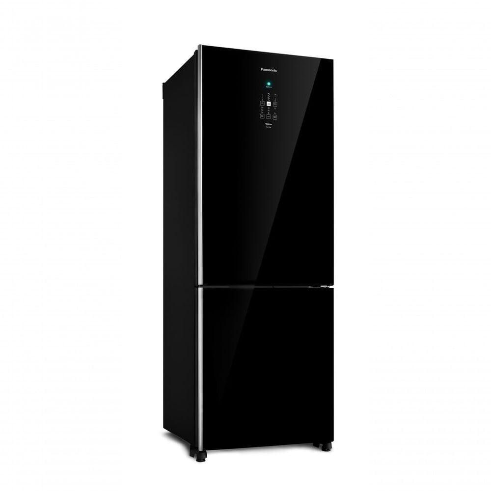 Geladeira Panasonic Frost Free 480L A+++ Black Glass NR-BB71GVFB 220V