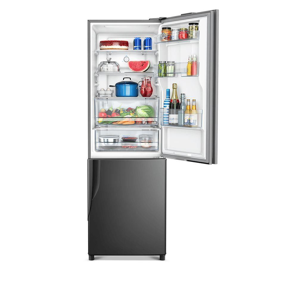 Geladeira Panasonic Frost Free 397L A+++ Titânio - NR-BB41PV1T 220V