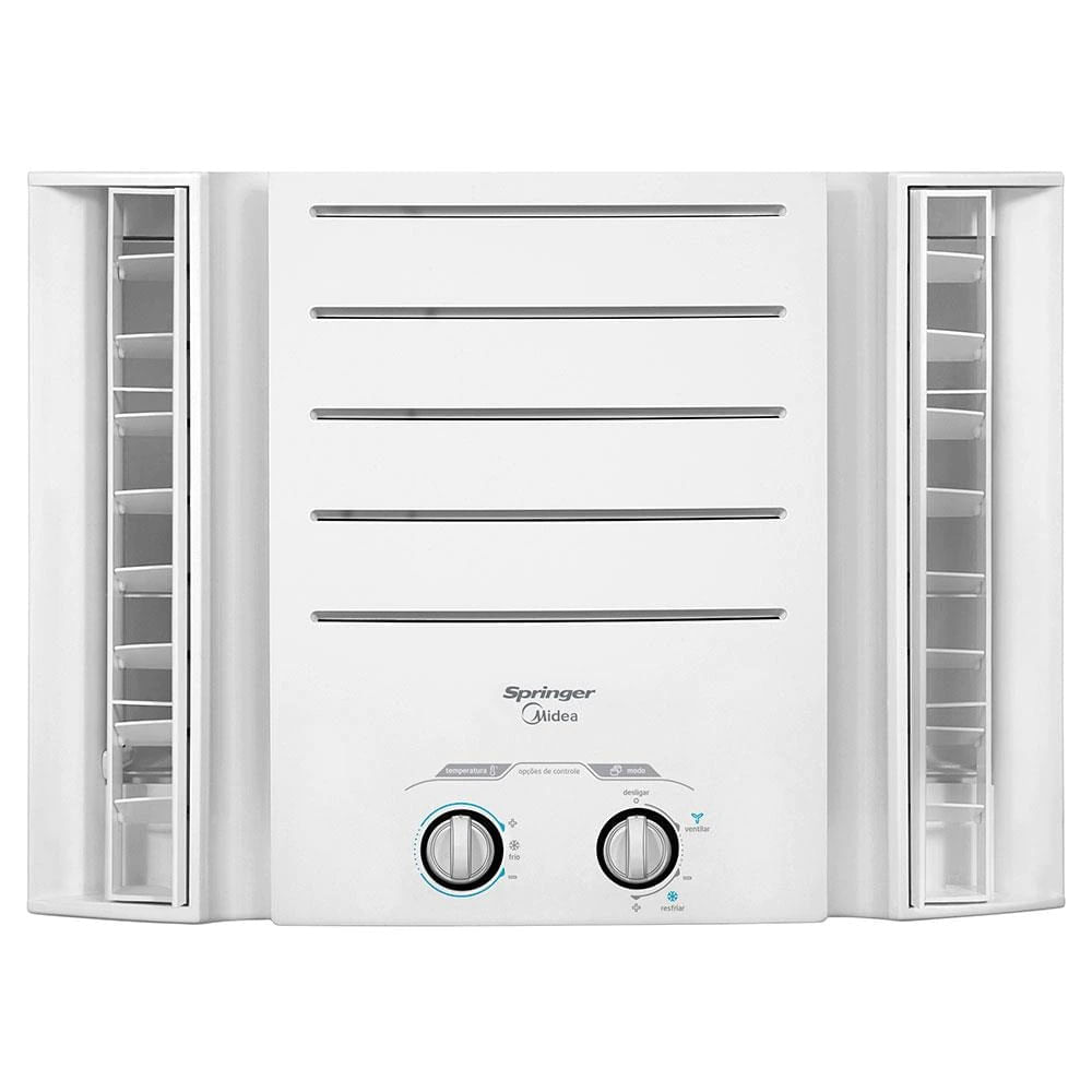 Ar Condicionado Janela Springer Midea 10000 BTU/h Frio Mecânico QCK108BB - 127 Volts