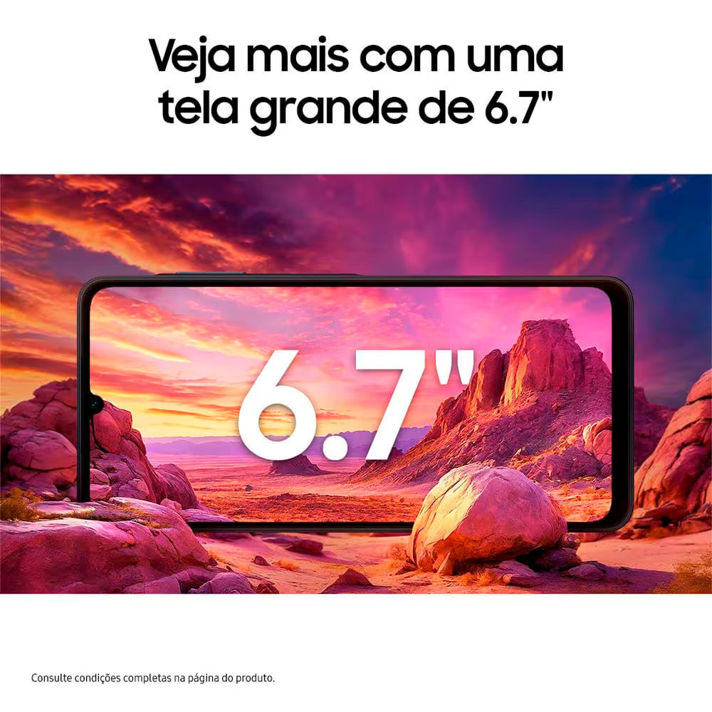 Smartphone Galaxy A06 4G 128GB 6,7 Polegadas Samsung Verde