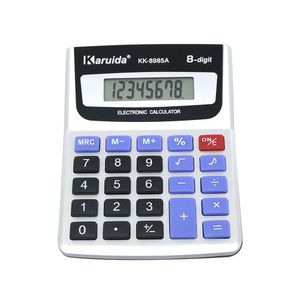 Calculadora de Mesa Le Visor com 08 Dígitos Cinza Modelo