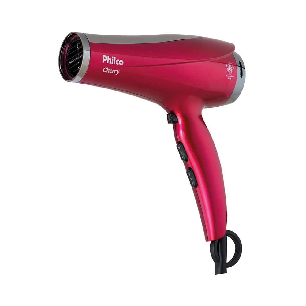 Secador de Cabelo Philco Cherry Vermelho - 2100W