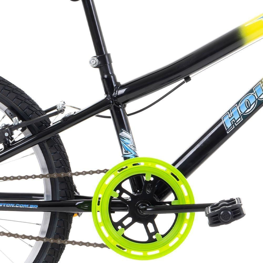 Bicicleta Houston Zum Aro-20 Freios V-brake Amarelo E Preto