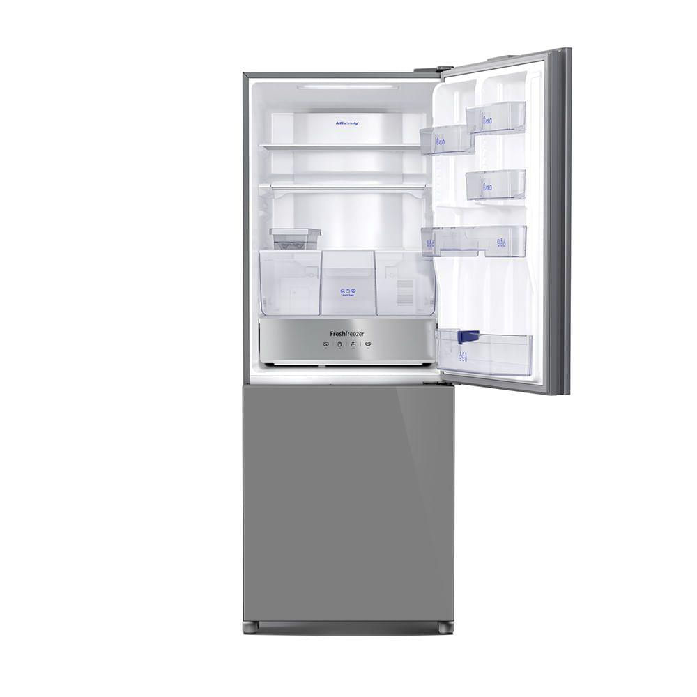 Geladeira Panasonic BB65 Diamond Glass Inverse Frost Free 450L Inverter A+++ - NR-BB65GVFM 220V