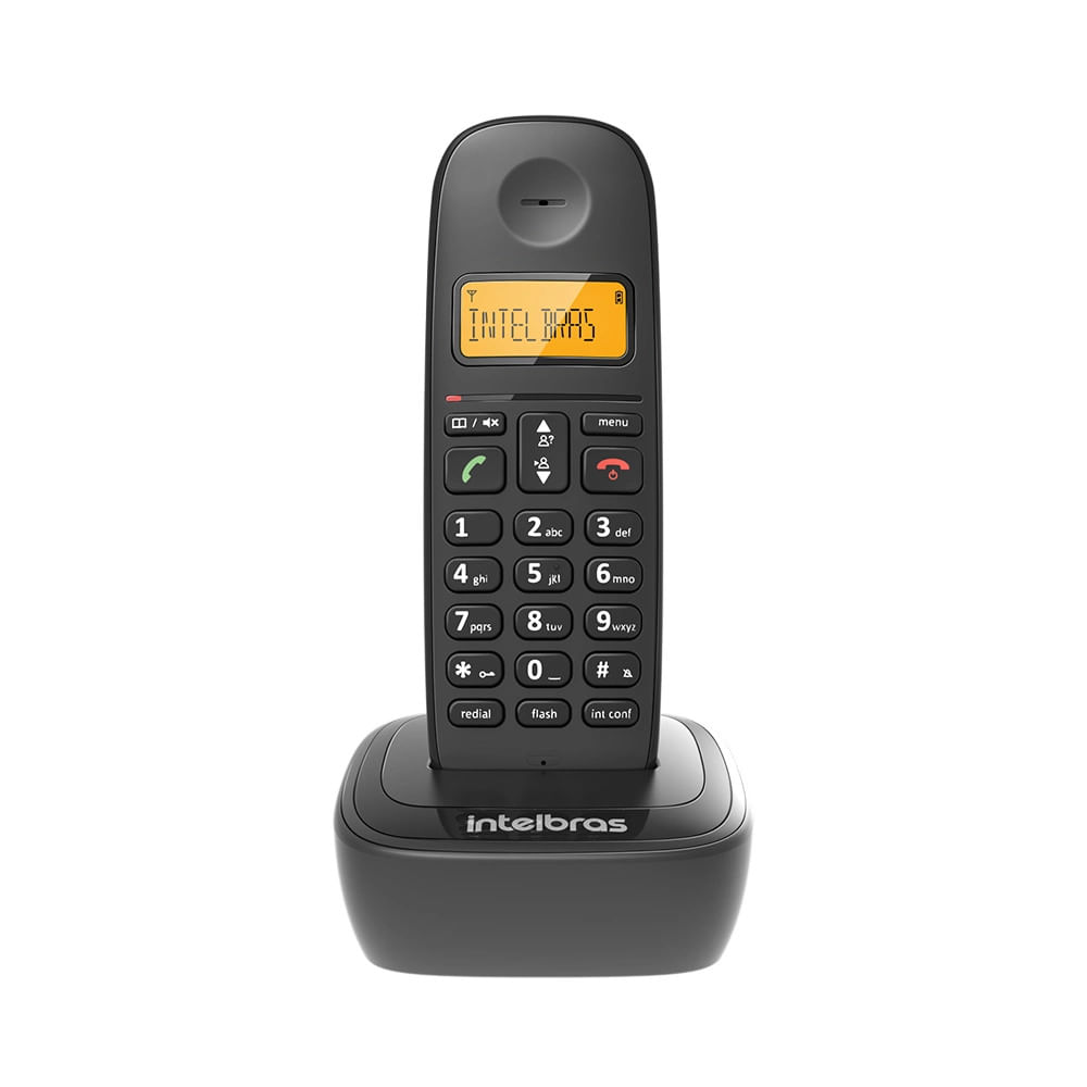 Telefone sem Fio Intelbras TS 2510 Preto