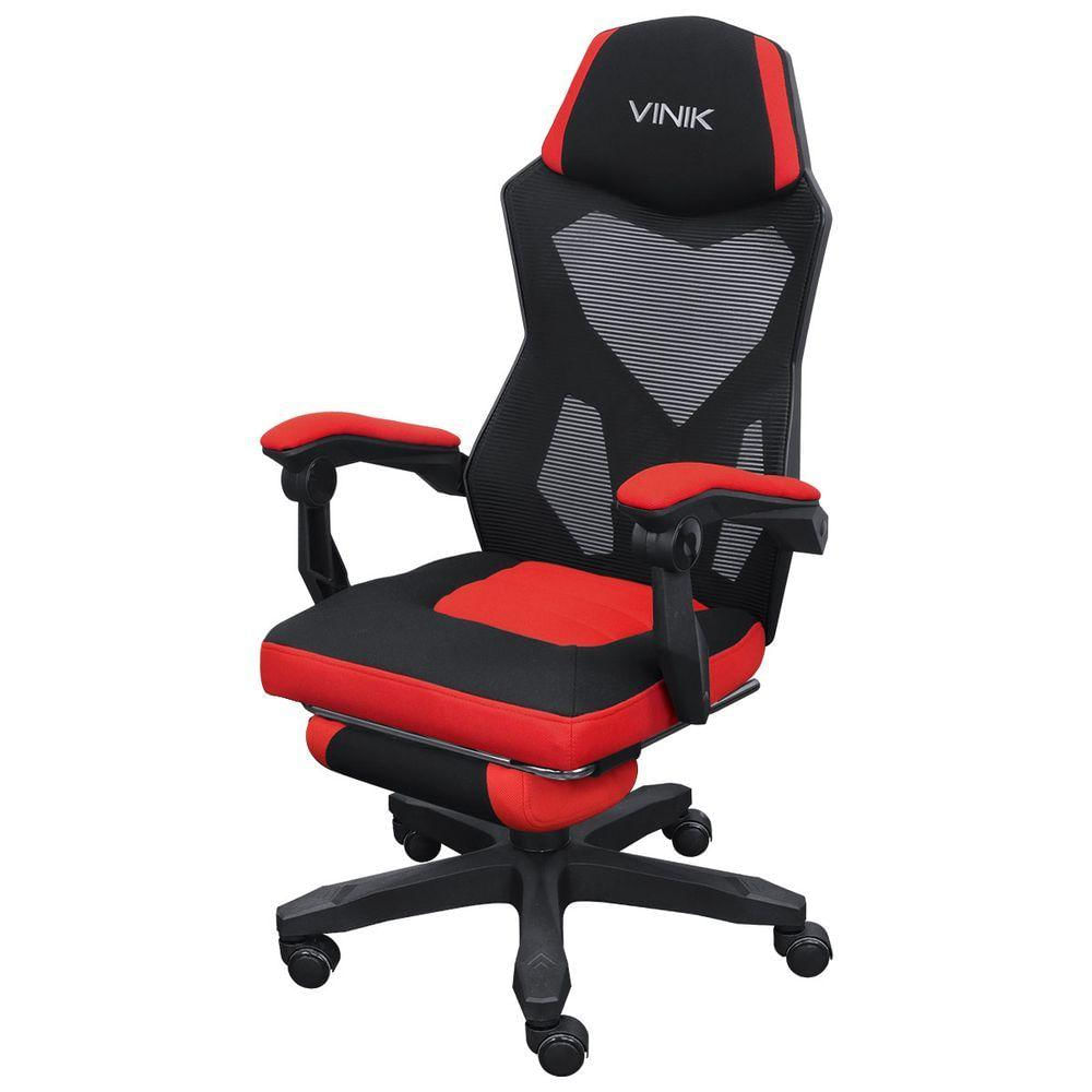 Cadeira Gamer Rocket Preta Com Vermelho - Cgr10pvm