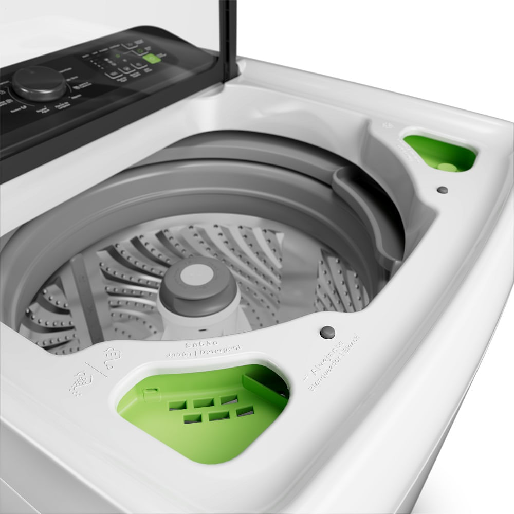 Máquina de Lavar Consul 15Kg com Modo Eco Branca CWN15ABBNA– 220 Volts 220 Volts