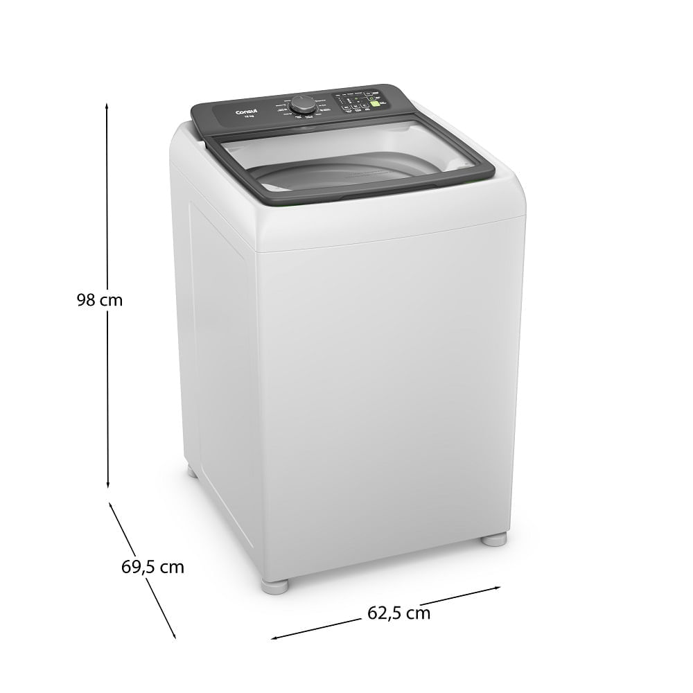 Máquina de Lavar Consul 15Kg com Modo Eco Branca CWN15ABBNA– 220 Volts 220 Volts
