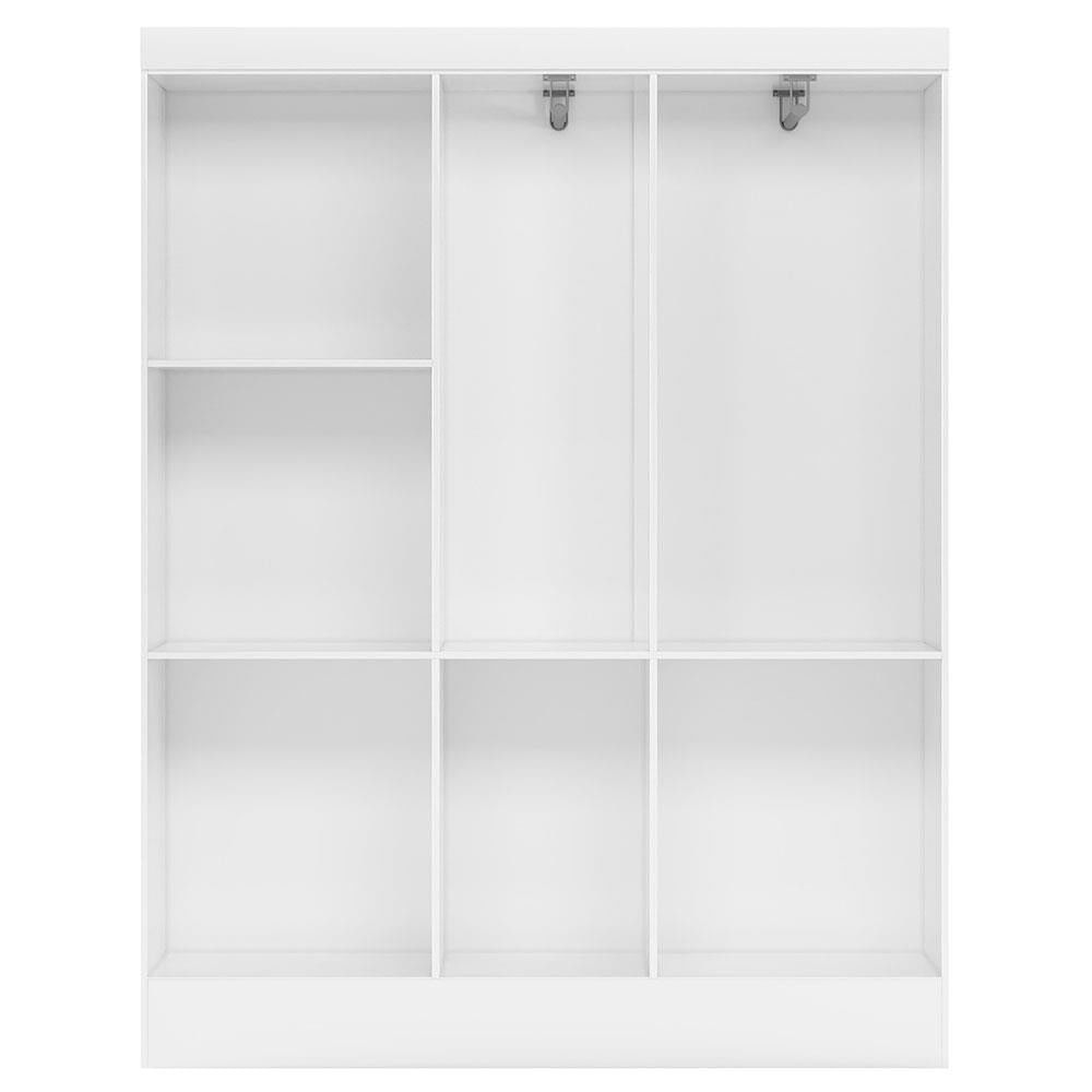 Guarda-Roupa Ártico com 5 Portas Demóbile Branco