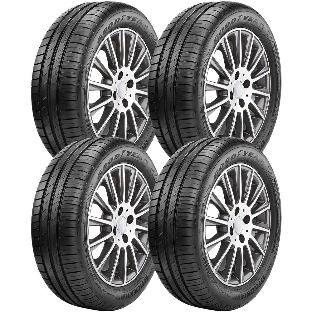 Pneu Aro 15 Goodyear EfficientGrip Performance 195/65 R15 91H - 4 Unidades