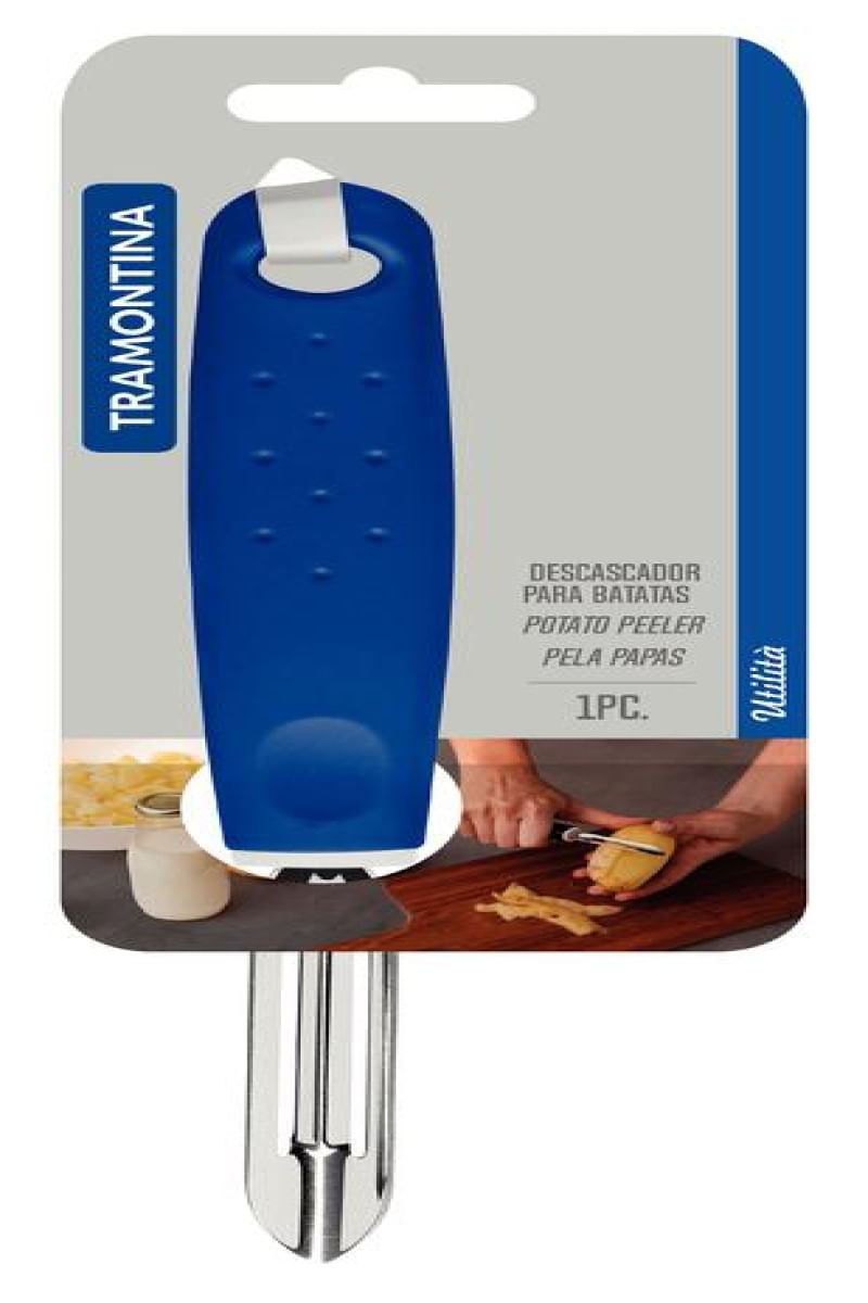 Descascador Batatas Azul Inox Utilita Tramontina