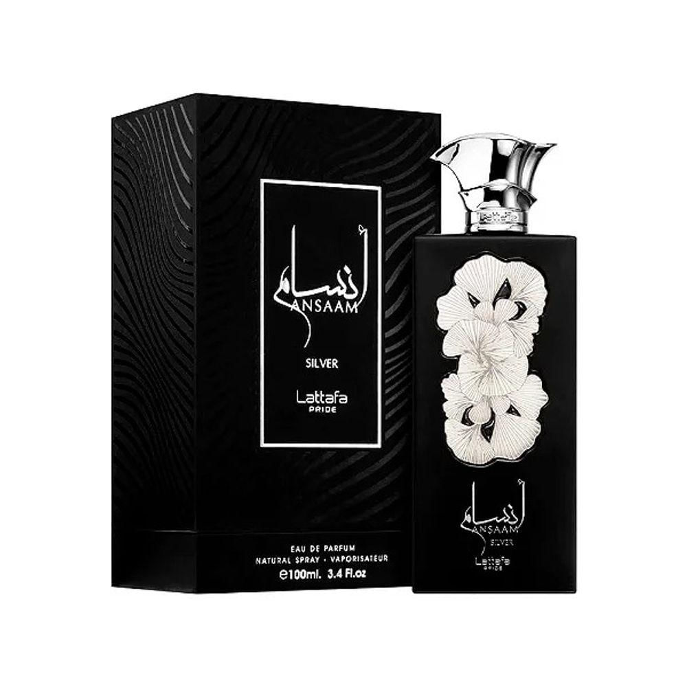 Perfume Lattafa Ansaam Silver - Eau De Parfum - 100 Ml