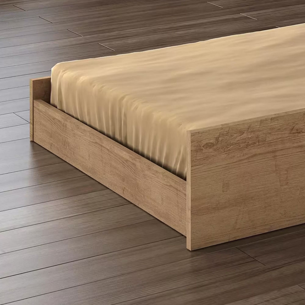 Cama Auxiliar Premium II Conquista Amêndoa Fosco