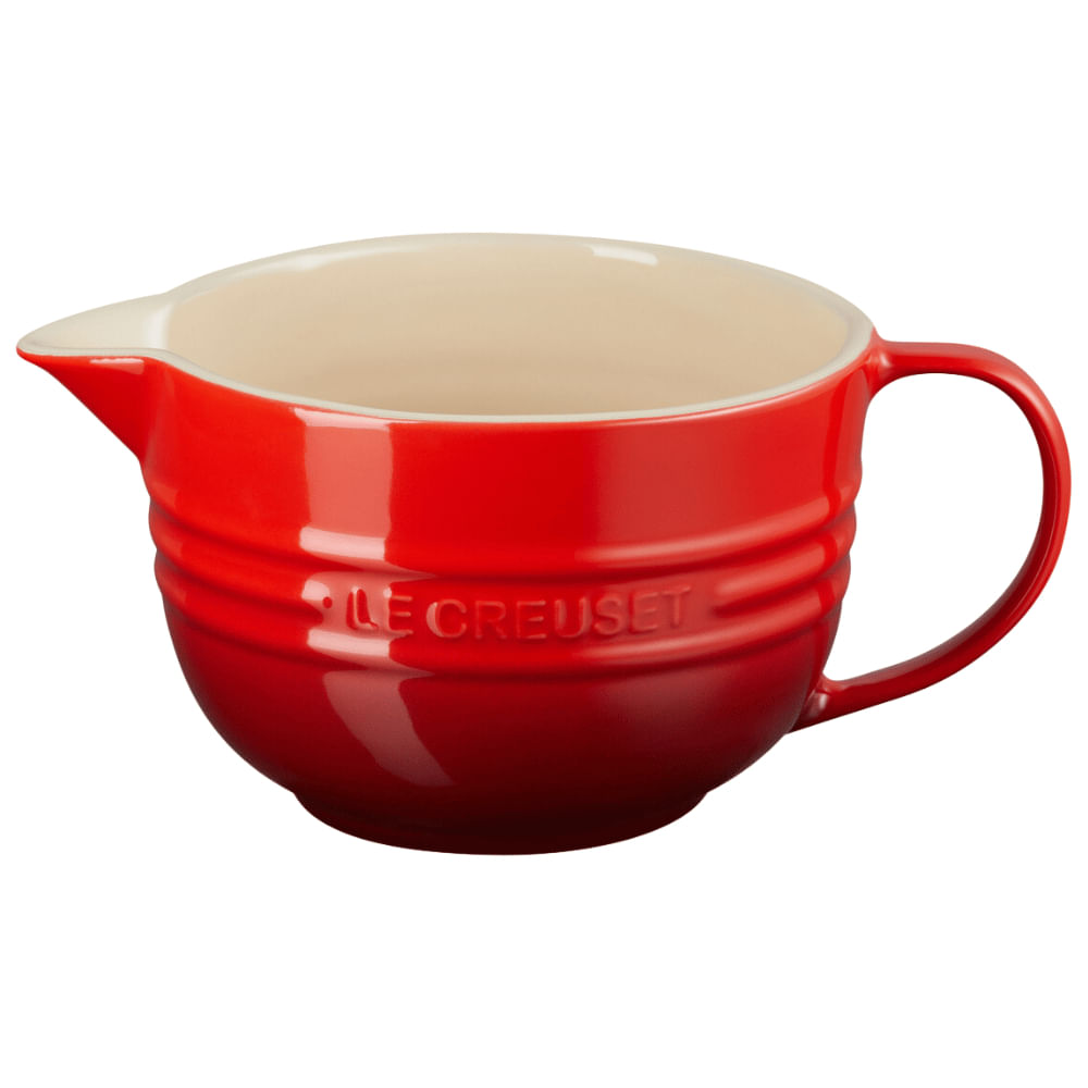 KIT LE CREUSET ASSADEIRA TARTE TATIN 28CM E BOWL DE PREPARO 2L VERMELHO